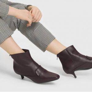 Loafer Detail Ankle Boots