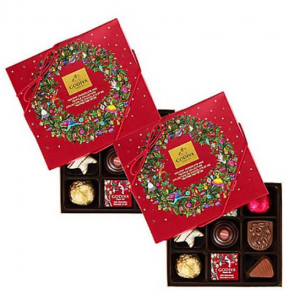 Assorted Chocolate Holiday Gift Box, 9 pc. Set of 2