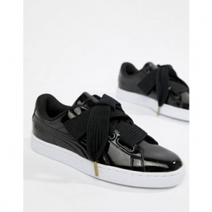 Puma Basket Heart Patent Trainer