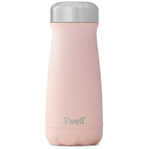 S'well Pink Topaz Traveller Water Bottle 470ml