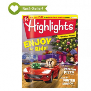 【Highlights】儿童杂志促销全年12本仅 $29.64 + 2份好礼
