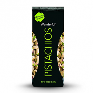 $5.69 Wonderful Pistachios, Roasted and Salted, 16 Ounce Bag @ Amazon