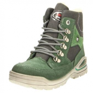 Ricosta Stiefel Jungen grün MIKE oliv/schwarz