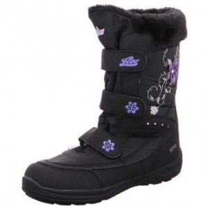 Brütting Stiefel Mädchen schwarz