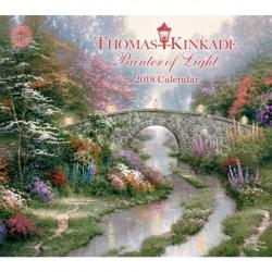 Kinkade Painter of Light Wall Calendar