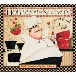 Home In The Kitchen Wall Calendar