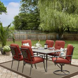 garden oasis harrison 7pc dining set