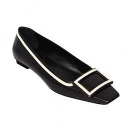 ROGER VIVIER 25MM BELLE VIVIER LEATHER PUMPS