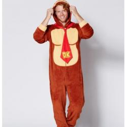 Donkey Kong Pajama Costume - Nintendo