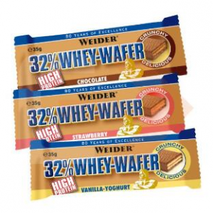Weider 32% Whey-Wafer Riegel