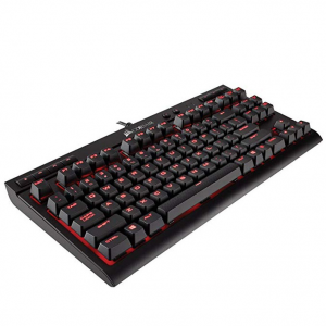 CORSAIR K63 Compact Mechanical Gaming Keyboard - Backlit Red LET @ Amazon