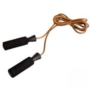 MOVIT® Leder Springseil, Springschnur kugelgelagert