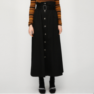 FRONT BUTTON LONG スカート