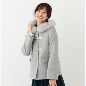 【2WAY】カシウールモッサ ショート ダッフルコート