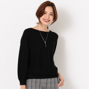 【洗える】ベーシックガーターP/O ニット