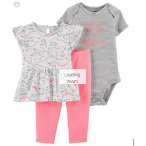 3-Piece Dinosaur Pant Set