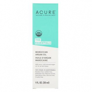 Acure, The Essentials, Moroccan Argan Oil, 1 fl oz (30 ml)