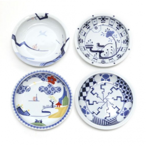 ZOA 4.5寸皿4枚入化粧箱