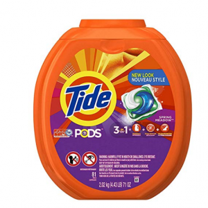Amazon美亚：Tide PODS  汰渍三效合一HE Turbo果冻洗衣球 81个