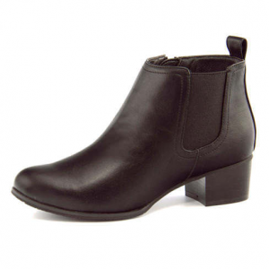 Feminine Cafe(フェミニンカフェ) レディース サイドゴアブーツ【ブラック】