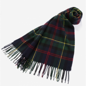 ソフトアクリルチェックマフラー