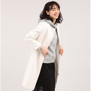 STYLING  DETAIL  ウールビーバーノーカラーコート