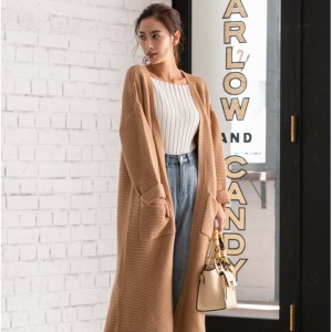 ロングニットマキシガウン