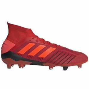 Adidas Predator 19.1 FG Fußballschuhe Herren Nocken rot schwarz