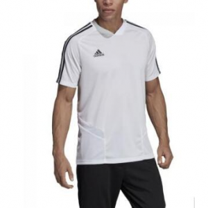 Adidas Tiro 19 Trainingsshirt Herren Fußball T-Shirt weiß