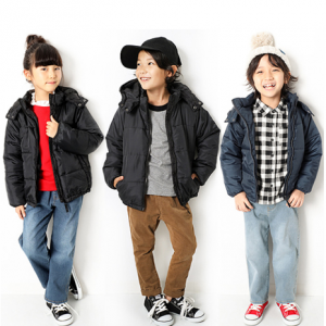 無地ベーシック中綿ジャケット