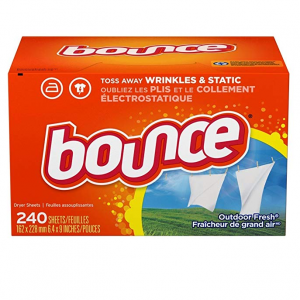 Amazon美亚：Bounce 清香衣物烘干纸 240张