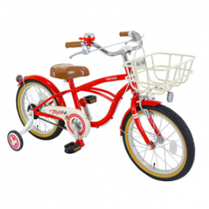 アイデス ウィズフレンド Smile 18 ミッキーマウス レッド 変速なし 18型 子供用自転車