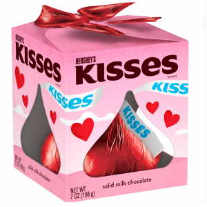 Kisses, Valentine's Giant Milk Chocolate Candy, 7 Oz