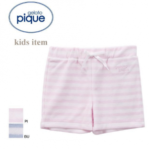 gelato pique Kids＆Baby パイルボーダー kids パンツ ジェラピケ