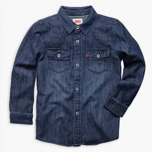 Little Boys 4-7x Barstow Western シャツ