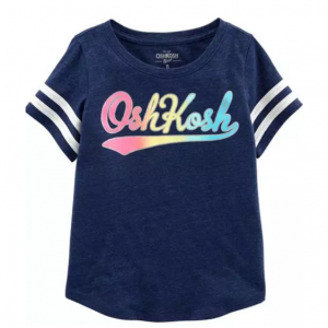 OshKosh BGosh 女童logo短T