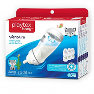  Playtex Baby Ventaire Anti Colic Baby Bottle, BPA Free, 9  Ounce - 3 Count : Baby Bottles : Baby