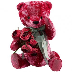 Мягкая игрушка «Рубиновый мишка», 27 см