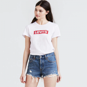 Levis 精选男女T恤热卖 收Logo款 