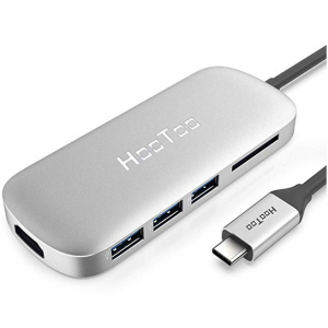 HooToo USB C Adapter with 100W Type C Power Delivery @ Amazon