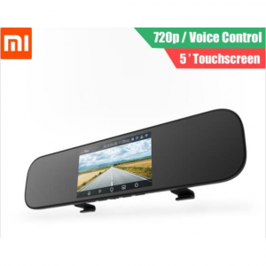 Xiaomi Mijia 5 inch Touchscreen Smart Rearview Mirror Car DVR with Voice Control @ JoyBuy