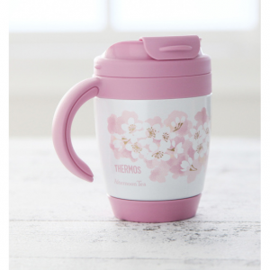 【日本直邮】2018THERMOS膳魔师联名AFTERNOON TEA 超美浪漫樱花手柄保温杯