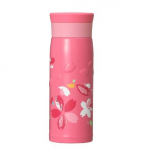 【日本直邮】星巴克2019限定樱花花瓣浮雕保温保冷杯 480ml