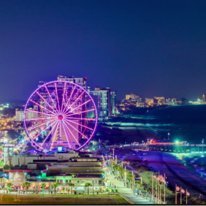 Round trip to Myrtle Beach, South Carolina From $127 @Skyscanner