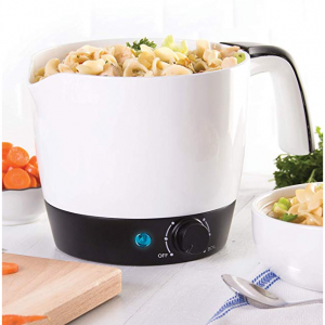 Dash 带温控电子小火锅1 2 L 白色 Amazon 史低价 16 99 原价 39 99 学生党煮面神器 Extrabux