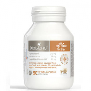 Bio Island 生物岛 液体乳钙软胶囊 90粒