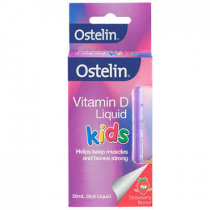 Ostelin 婴幼儿/儿童液体维生素D滴剂(200IU) 补钙 草莓味 20ml