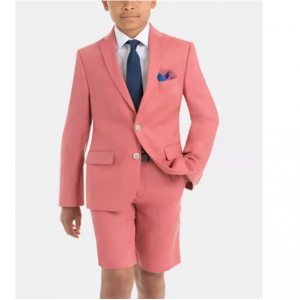 Lauren Ralph Lauren Little & Big Boys Classic Linen Suit Jacket & Shorts Separates