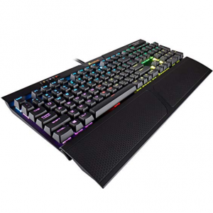 Amazon官网 CORSAIR K70 RGB RAPIDFIRE Cherry银轴 机械键盘热卖 立减$70