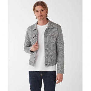 Tahoma Railroad Stripe Trucker Jacket